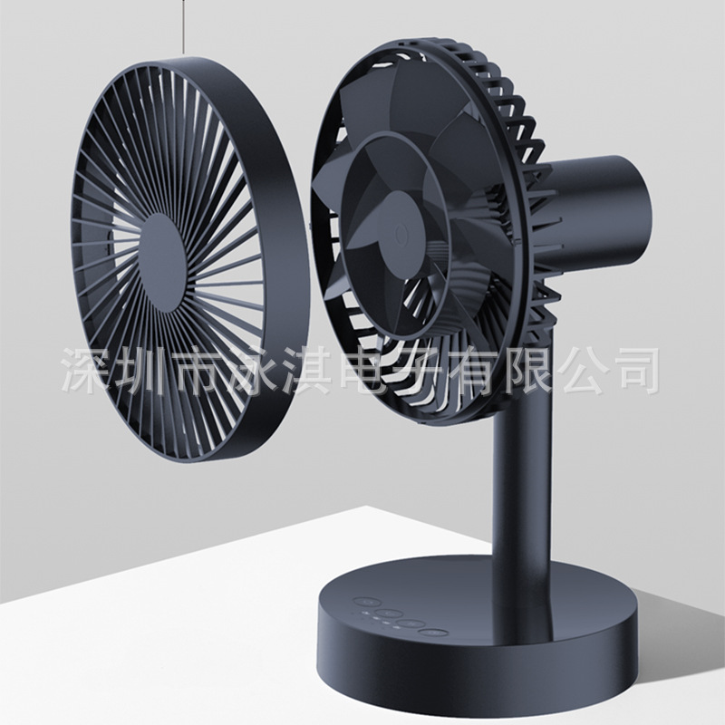 深圳风扇工厂 摇头循环风扇 USB迷你摇头风扇 定时风扇 迷你风扇示例图24