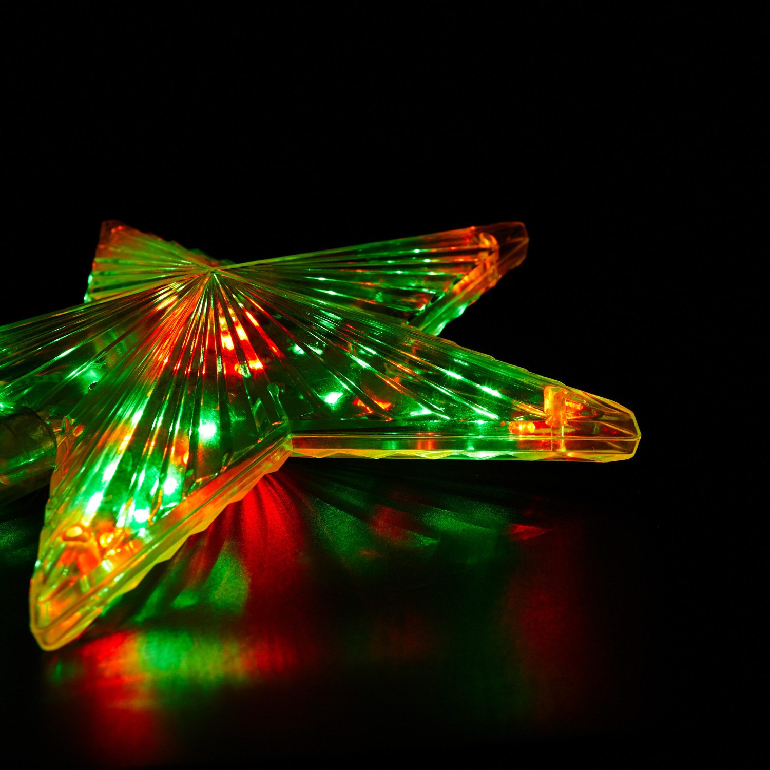 厂家直销 LED五角星树顶灯户外草坪灯圣诞树灯节日灯装饰彩灯串示例图8