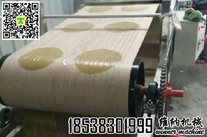 郑州仿手工蒸汽粉皮机 圆形粉皮机性 红薯粉皮机示例图3