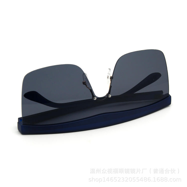 温州眼镜厂家 男士大框太阳镜 户外运动连体骑行风镜 可来样定制示例图4