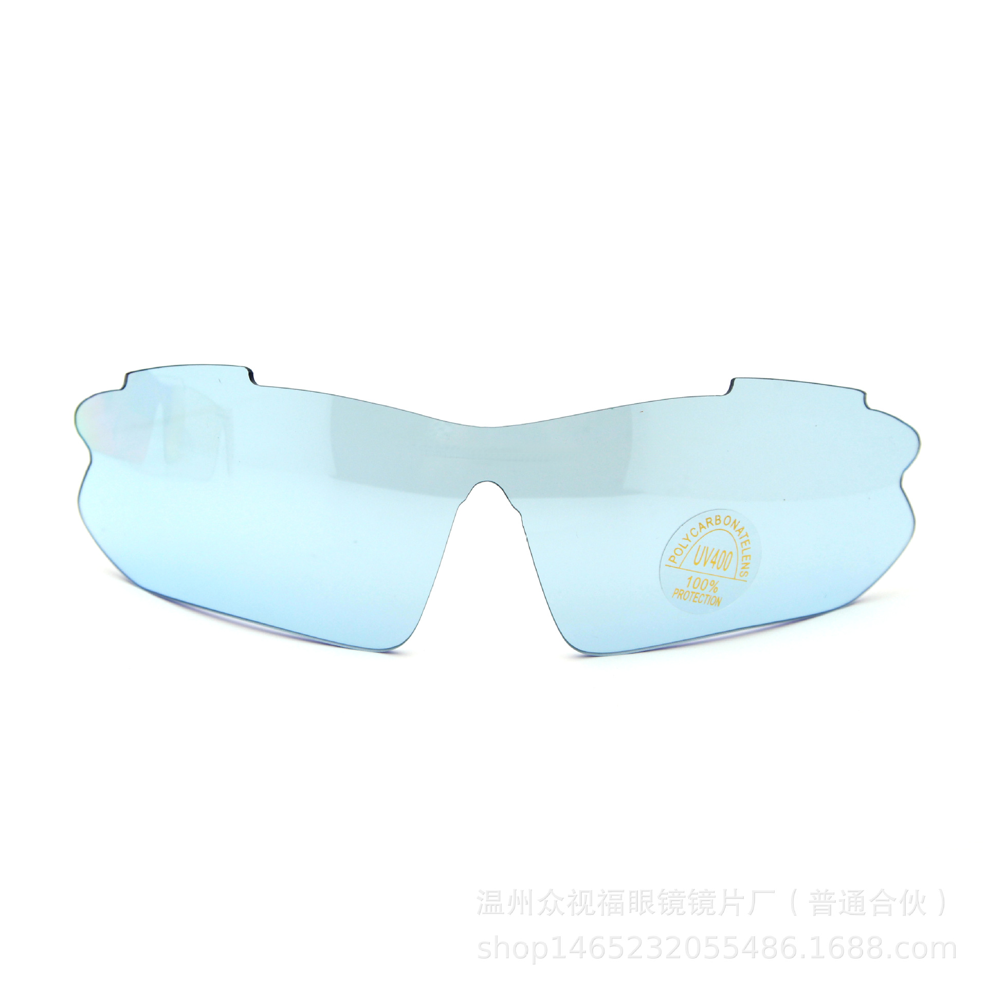 厂家直销 PC运动眼镜风镜65*2C/6C*155单色，不含镀膜示例图2