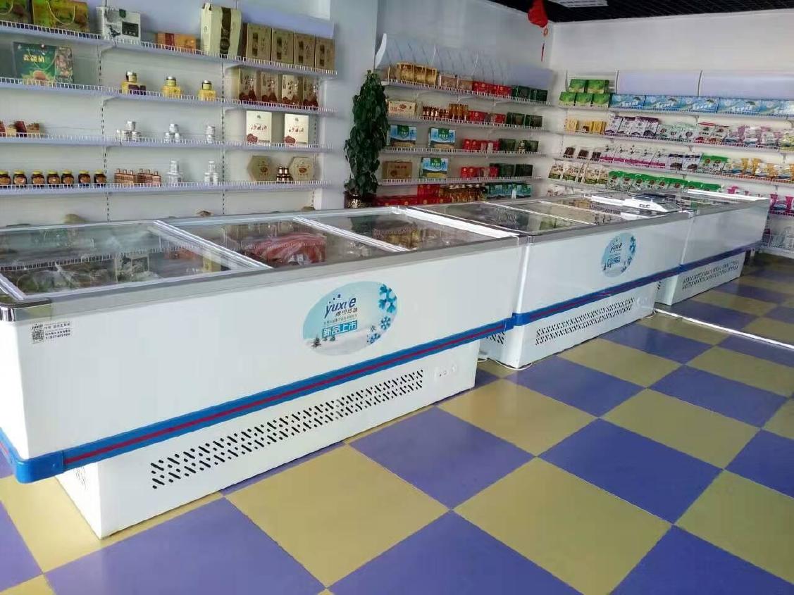 速冻食品冰柜展示柜 雪糕/冰激凌冷冻柜 冷饮柜设备示例图3