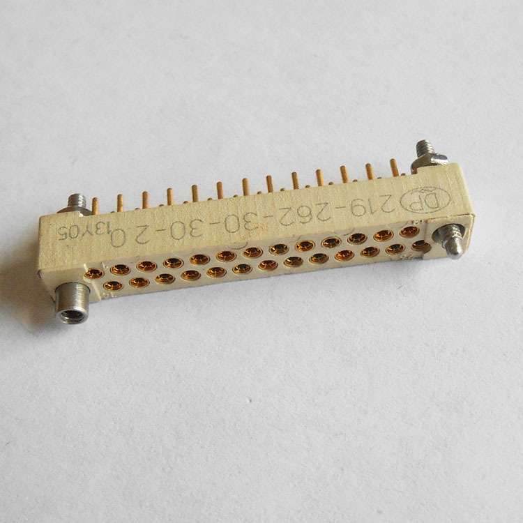 219系列26芯线簧印制电路连接器 可定制抗震动耐高温电路连接器示例图9