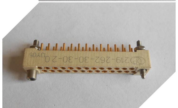 219系列26芯线簧印制电路连接器 可定制抗震动耐高温电路连接器示例图6