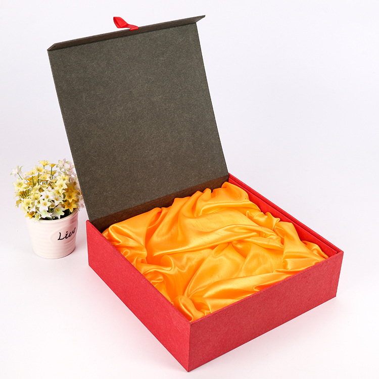 厂家批定制商项链首饰礼盒 创意翻盖折叠数码产品精致礼品纸盒示例图10