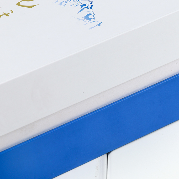 白色硬卡纸通用广告彩印包装盒茶叶精致包装购物礼品盒定制示例图8