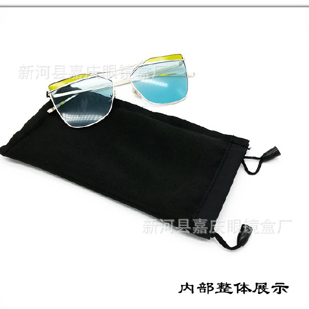 太阳镜袋多色眼镜袋布袋束口袋有现货复合布袋可印店名示例图24