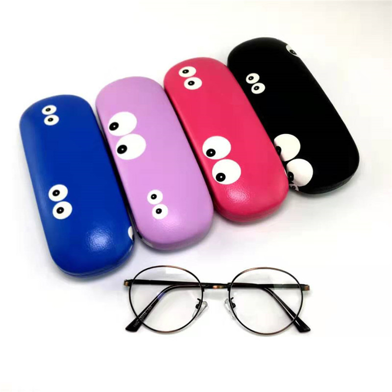 眼镜盒定制手工盒眼镜布近视眼镜盒皮革眼镜盒 太阳眼镜盒 皮质示例图12