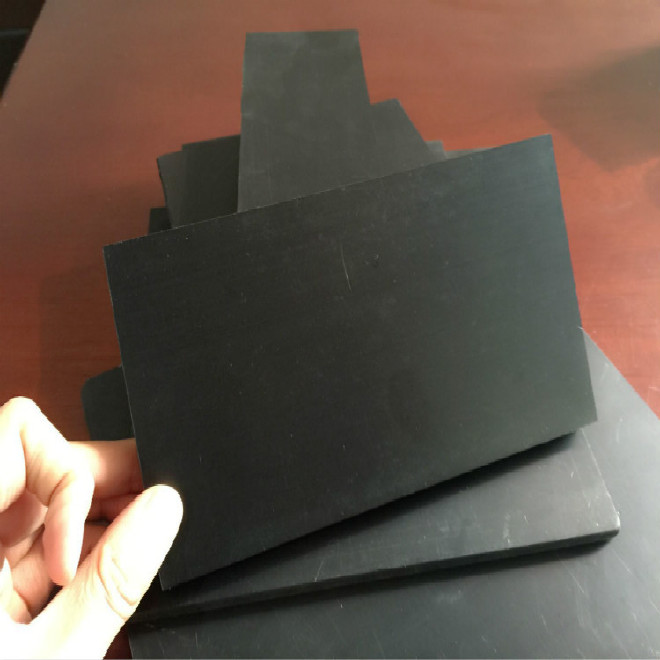 厂家直销高密度 黑色PVC发泡板 结皮发泡板示例图3