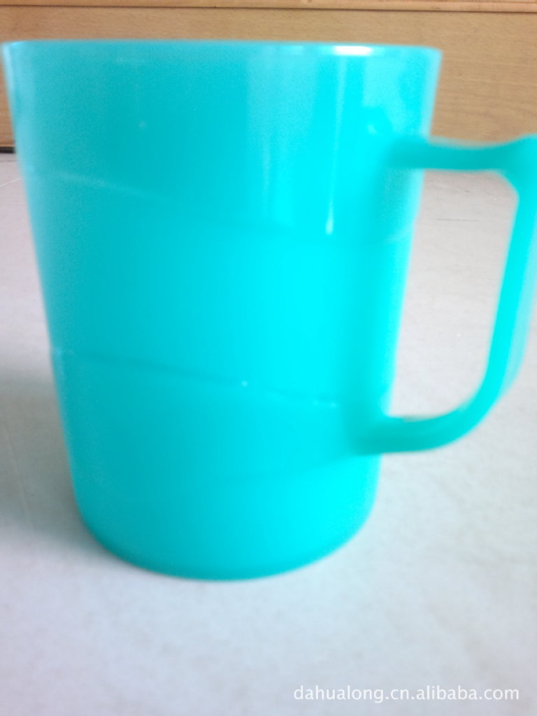 PS透明塑料杯PS动感磨砂塑料马克杯ABS塑料杯定制加工现货批发示例图1