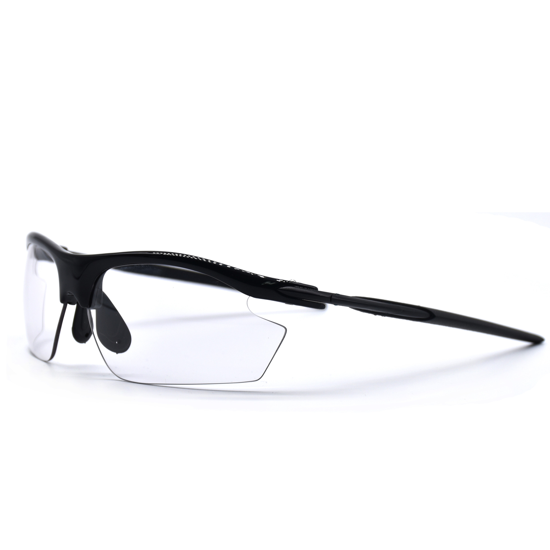 户外运动透明变色太阳眼镜，骑行防风偏光变色眼镜示例图6