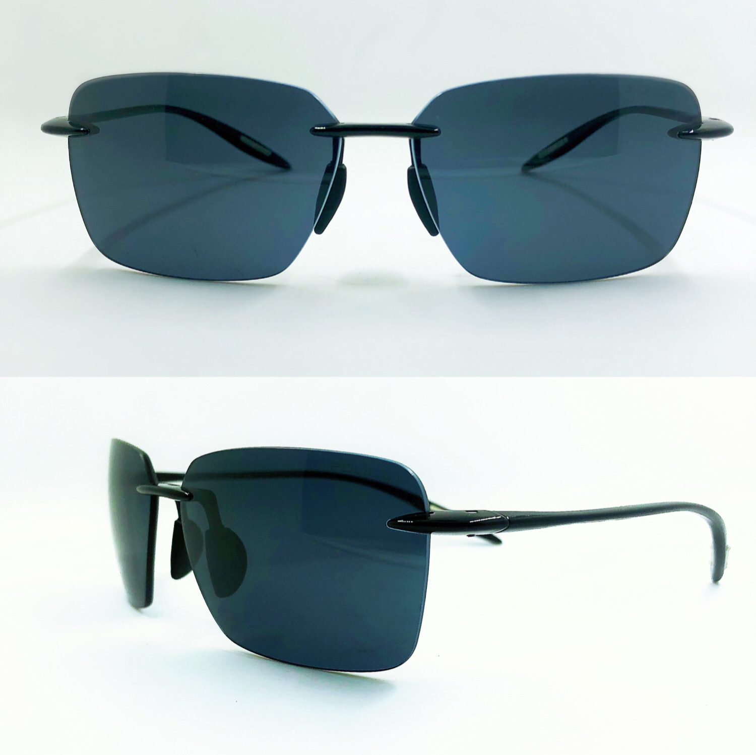 2018新款超轻TR90无框高清尼龙偏光太阳眼镜，骑行钓鱼眼镜示例图1