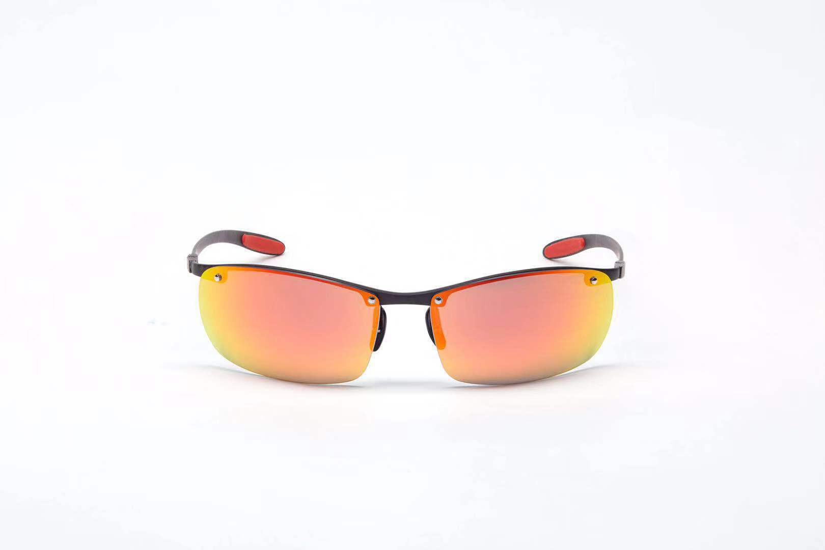 碳纤维偏光变色太阳眼镜，时尚休闲运动眼镜，钓鱼眼镜，驾驶眼镜示例图17