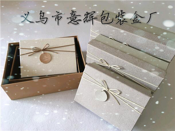 礼品盒订做 天地盖 包装盒定做印刷 彩盒  纸盒子正方形示例图5
