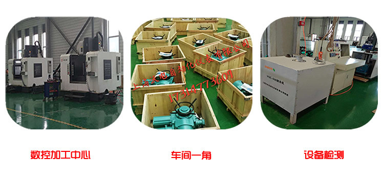 上海厂家直销 DZW多回转电动执行器 户外型/整体型 Z型 电动阀示例图8