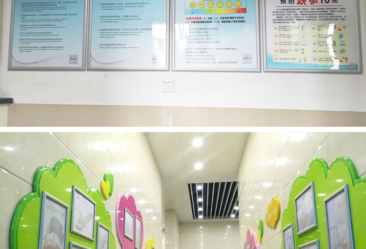 前开启式海报框展示架 电梯广告铝合金挂墙xiang框 定制示例图13