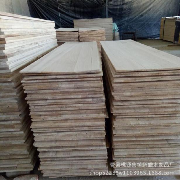 厂家供应桐木拼板 桐木直拼板 多规格实木板材 家具家装材料示例图8