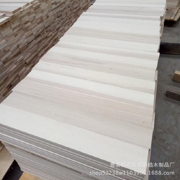 生产厂家直销杨木拼板 杨木直拼板 杨木集成材各种规格可定做示例图7