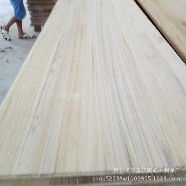 厂家批发 桐木拼板 桐木直拼板 实木板材加工 桐木指接板示例图17