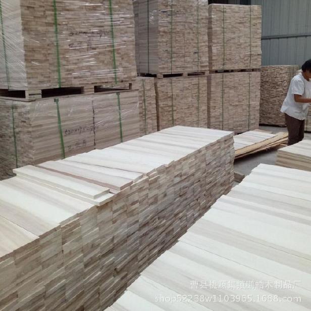 生产厂家直销杨木拼板 杨木直拼板 杨木集成材各种规格可定做示例图2
