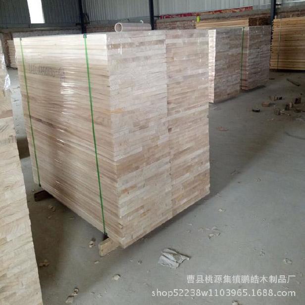 厂家直销家具用桐木拼板 定制各种规格桐木板材 桐木直拼板示例图8
