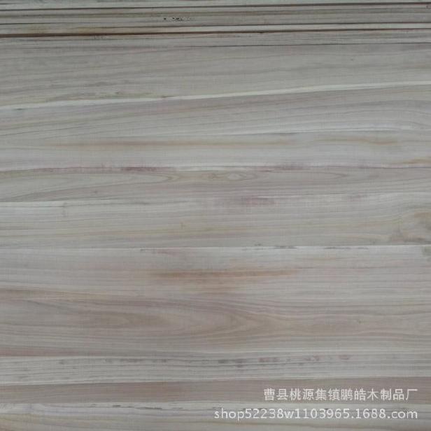 厂家直销家具用桐木拼板 定制各种规格桐木板材 桐木直拼板示例图11
