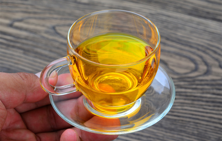 加厚耐热透明带把玻璃杯子花茶杯水杯功夫小茶杯品茗小咖啡杯茶具示例图11