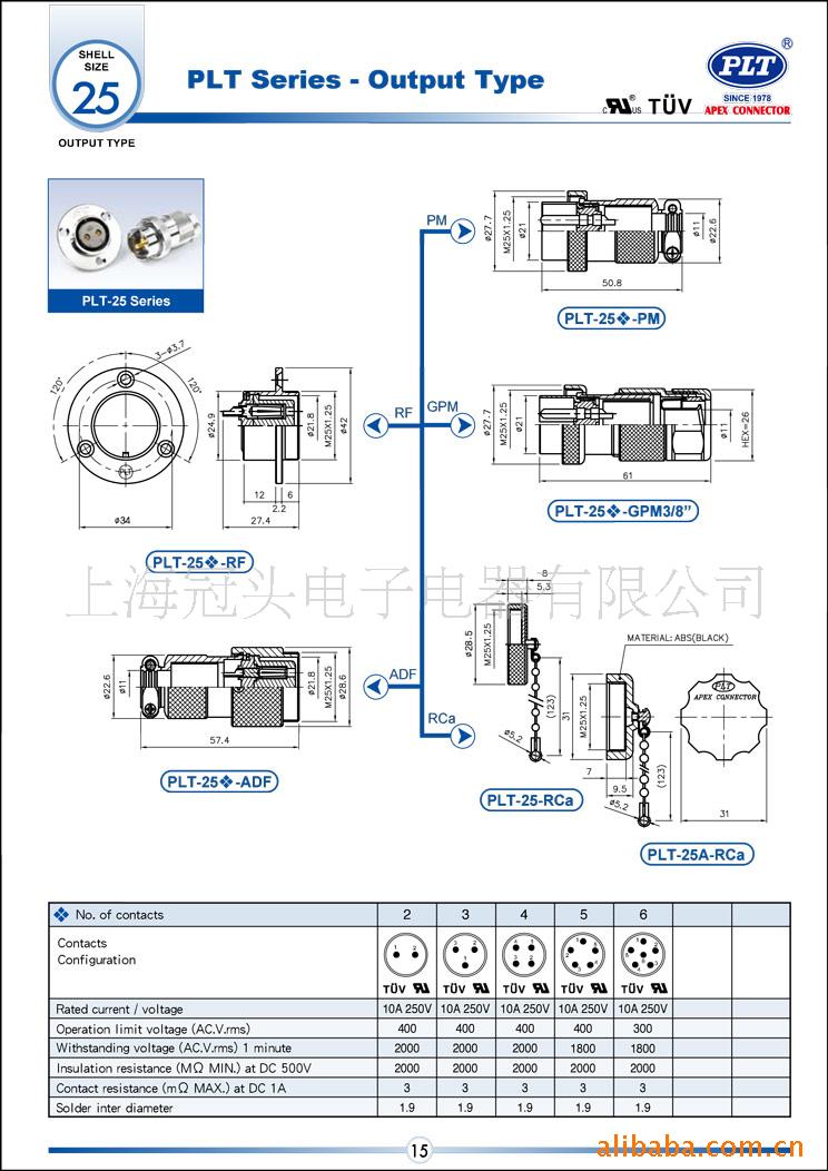 APEX台湾錩钢PLT-254-P-R-PM-RF示例图2
