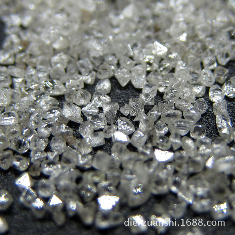 天然金刚石白色钻石原石颗粒适用磨料磨具加工超硬材料首饰DIY设示例图69