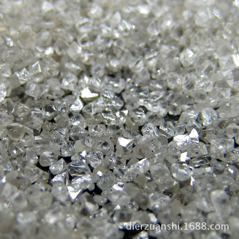 天然金刚石白色钻石原石颗粒适用磨料磨具加工超硬材料首饰DIY设示例图70