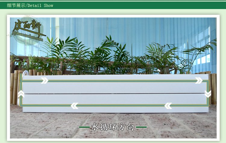 全自动浇水无土栽培水耕种植方管 阳台瓜果蔬菜智能水培设备植物示例图7