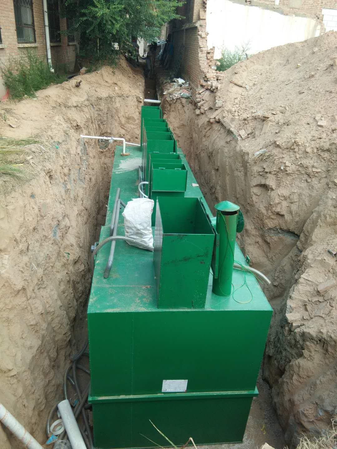 农村污水处理设备 农村人工湿地 ZYBZ屠宰污水处理设备