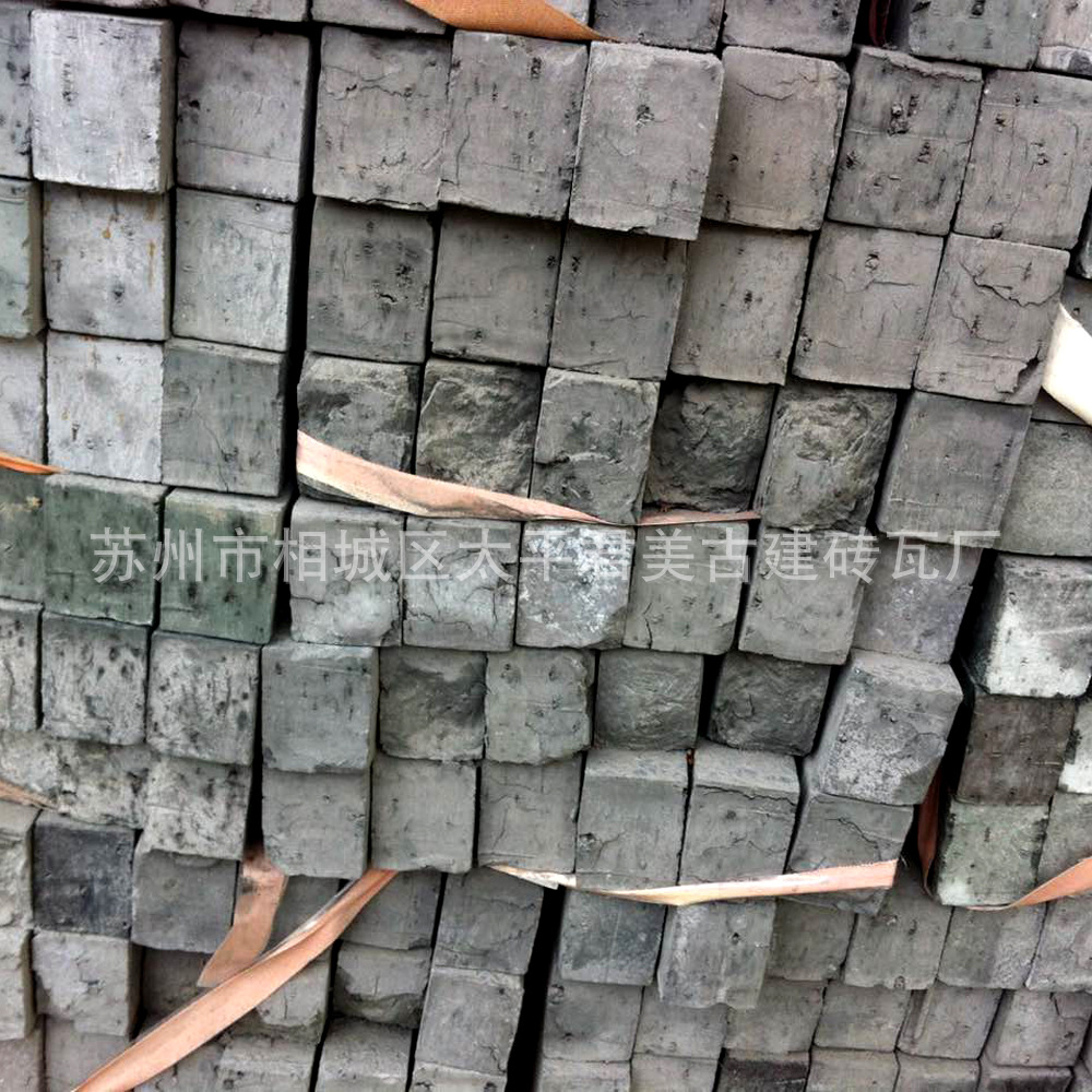 苏州厂家长期供应贴面粘土青条砖24x5.3x1.5 铺地砖 青条砖清水墙示例图4