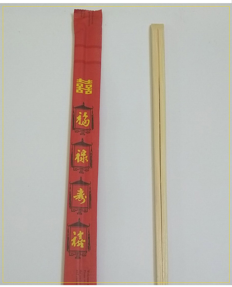 一次性24天肖筷福禄寿禧生产厂家批发一次性筷子 定制包装示例图8