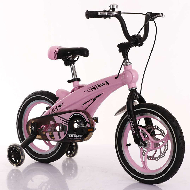 厂家订制儿童自行车新款 14寸16寸镁合金/铝圈一体轮 自行车儿童示例图5