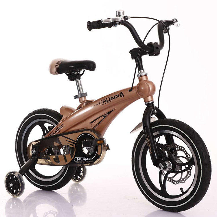 厂家订制儿童自行车新款 14寸16寸镁合金/铝圈一体轮 自行车儿童示例图6