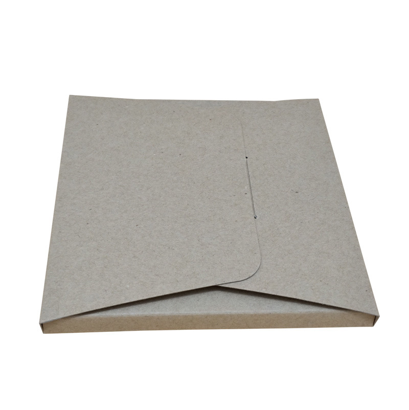 玩具卡片包装牛卡纸盒 本色折叠牛皮纸盒工厂定制做礼品卡纸盒示例图3