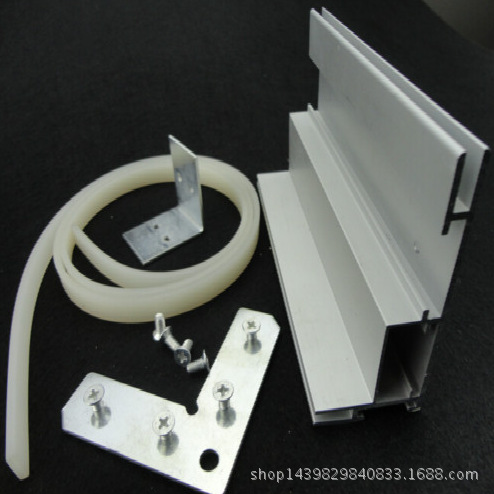 胜世铂特价80单面卡布灯箱铝型材生产厂家 软膜手机铝材示例图5