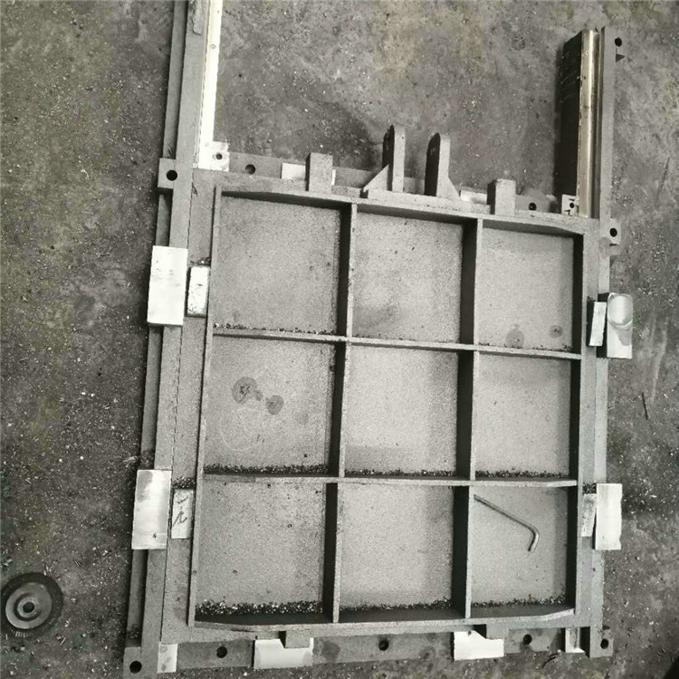 1.5x2米铸铁闸门  启闭机铸铁闸门  PGZ拱形铸铁闸门