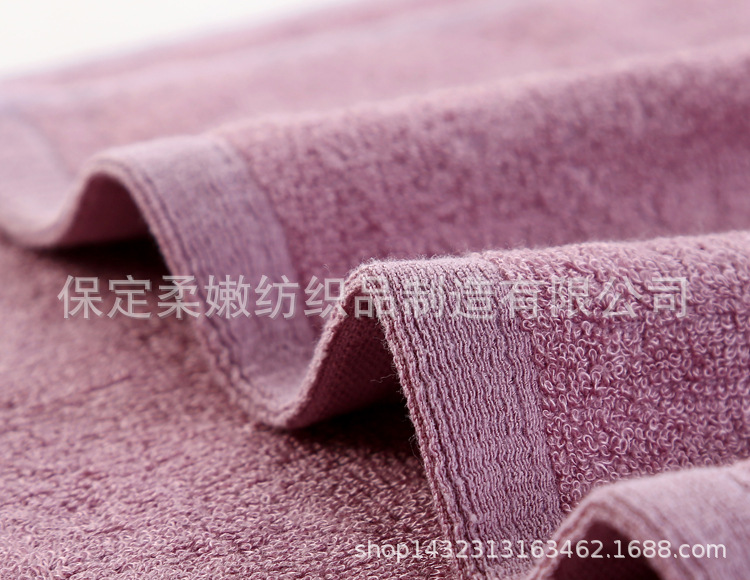 【柔嫩】竹纤维双段方巾 34*34cm 礼品方巾可订做logo厂家批发示例图22