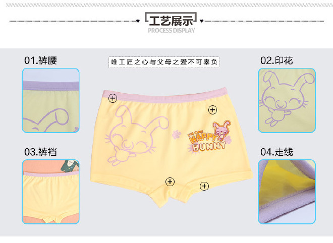 2018韩国风格 童内衣儿童内裤 卡通婴儿童装 棉质内裤 童装批发示例图15