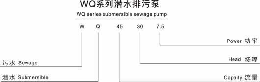 专业生产WQ型无堵塞潜水排污泵 污泥泵示例图1