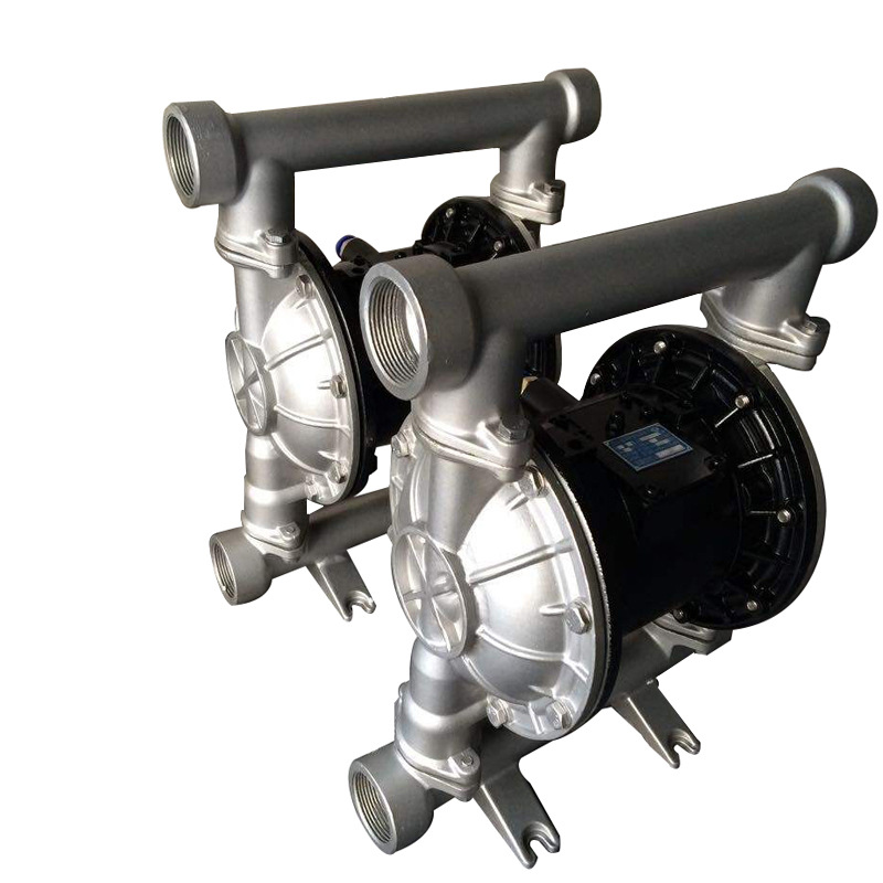 厂家直销QBY-25/40不锈钢隔膜泵304食品级耐腐蚀不锈钢气动隔膜泵示例图2