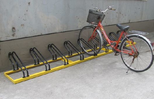 东莞自行车停车架供应，非机动车停放架批发示例图3
