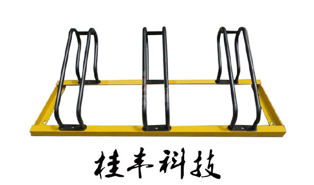 深圳厂家定制自行车停车架，电动车停放架示例图2