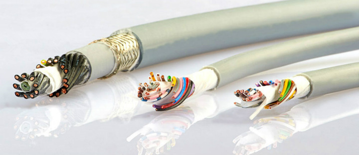 厂家直销TRVVP4*0.75SQ裸铜拖链电缆 高品质耐磨柔性拖链电缆加工示例图9