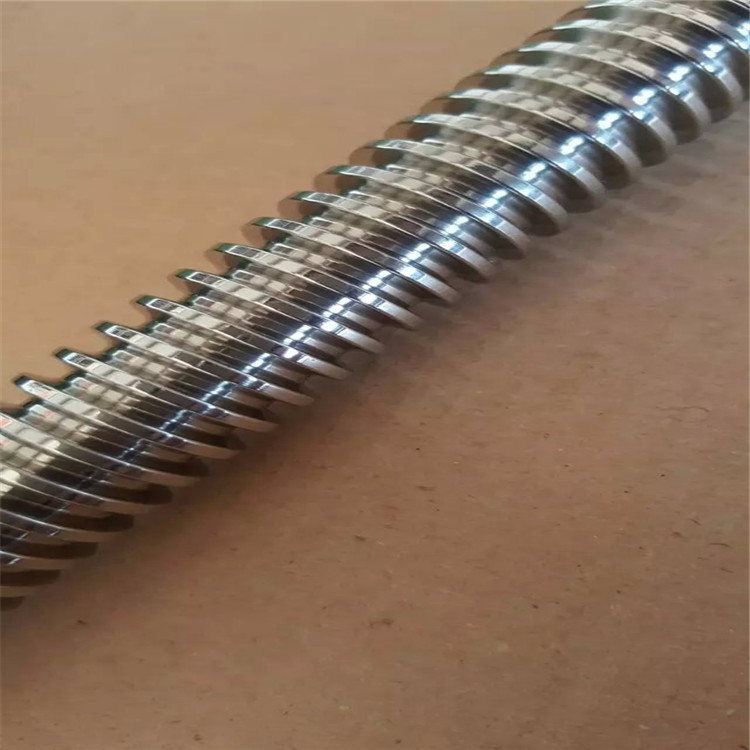 梯形丝杆TR14*3圆法兰双切边锡青铜材质螺母按图纸加工苏州丝杆示例图2