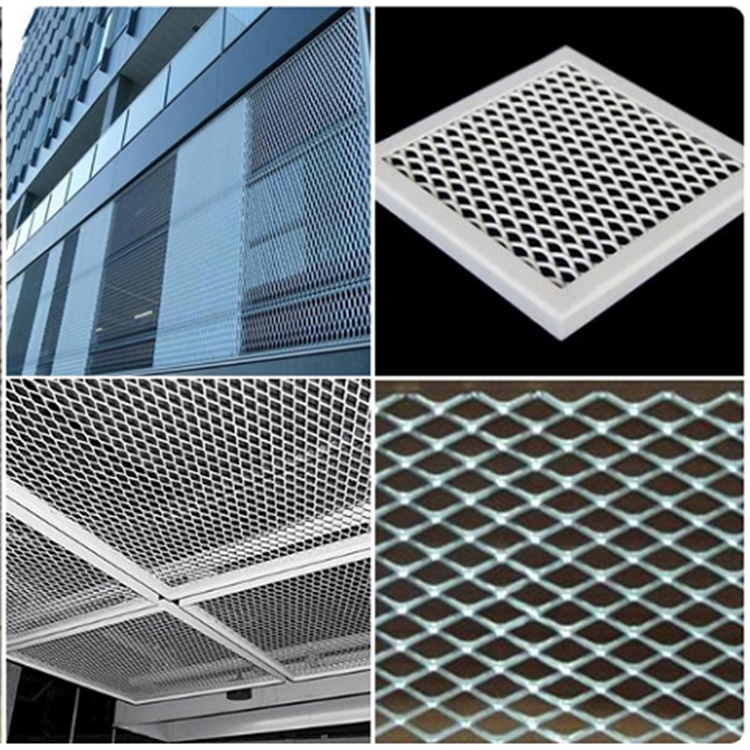 台前铝拉网板价格 铝防护网 铝板装饰幕墙网