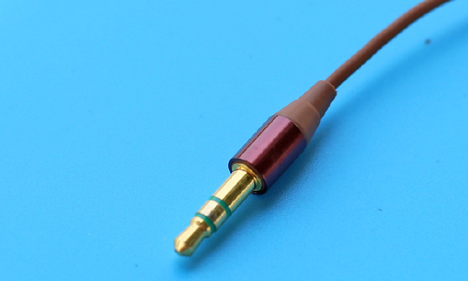 DIY耳机线 棕色长短线耳机线 超软 外观很酷 耳机维修换线可用示例图4