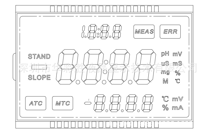 智能温度控制器 温湿度计 LCD液晶屏示例图4
